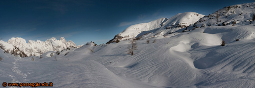 Vista sulle Pale di San Martino